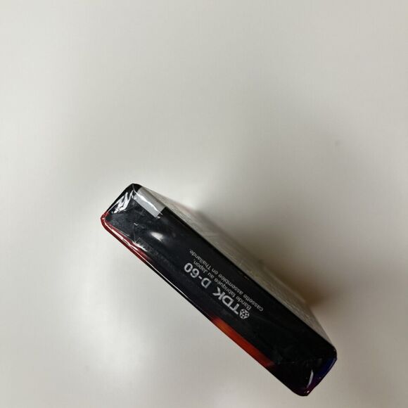 Tdk D60 Cassette Tape audio IECI/TypeI high Output factory sealed - Picture 5 of 7